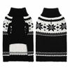 Picture of Mihachi Dog Sweater - Winter Coat Apparel Clothes with Colorful Stripes for Cold Weather