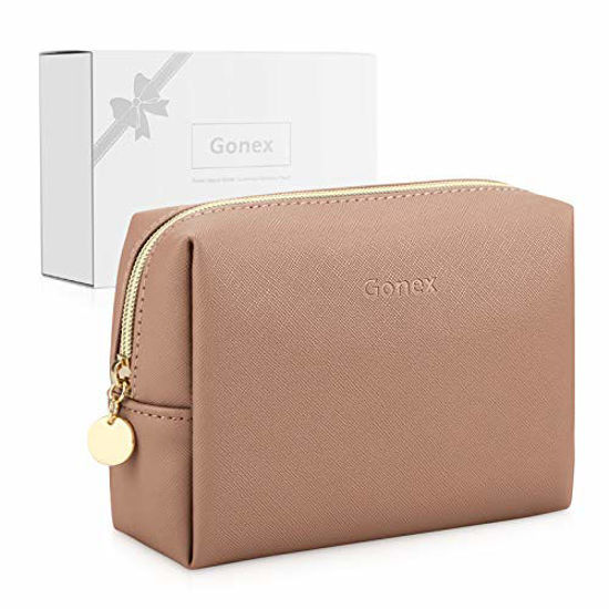 GetUSCart Gonex Small Makeup Bag for Purse Water Resistant PU