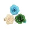 Picture of inSowni 24pcs Alligator Hair Clips Barrettes Accessories Rose Flower for Baby Girl Toddlers (12 Pairs S6)