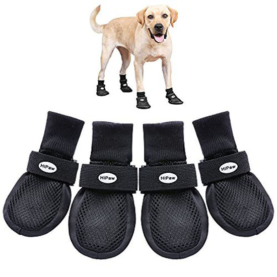 GetUSCart Hipaw Summer Breathable Dog Boots Nonslip Sole Paw