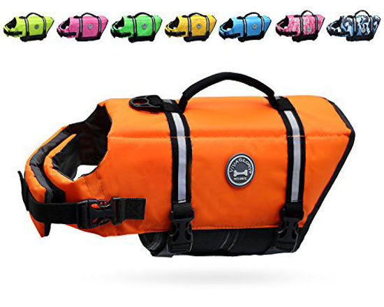 Vivaglory ripstop dog life sales jackets