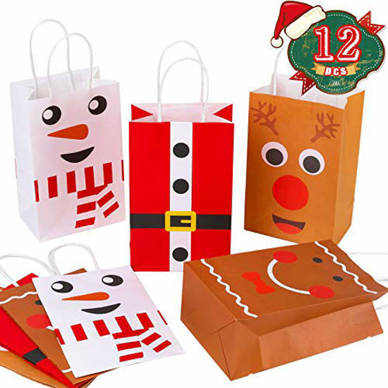 Cute Shiny Glitz Assorted Lot Of 9 Small Christmas Gift Bags. | eBay