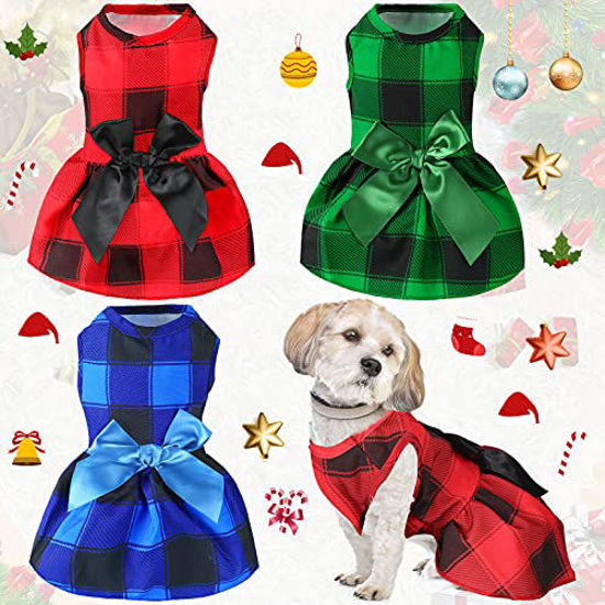Christmas dresses for deals small dogs