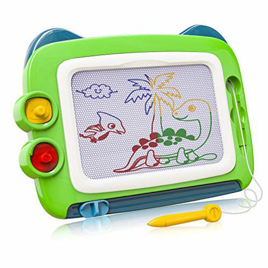 Toddler Toys for Girls Boys Age 1 2 3 4 Year Old Gift,Magnetic Drawing  Board,Erasable Writing Doodle Board for Kids,Preschool Toddler Travel Toys