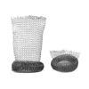 Picture of 40 Pieces Lint Traps Stainless Steel (Never Rust) Washing Machine Lint Snare Traps, Washer Hose Lint Traps with 40 pcs Cable Ties