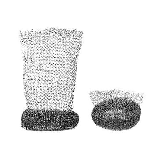 GetUSCart 40 Pieces Lint Traps Stainless Steel (Never Rust) Washing Machine Lint Snare Traps