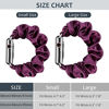 Picture of JIELIELE Compatible with Scrunchie Apple Watch Band 38mm 40mm 41mm 42mm 44mm 45mm for Women, Cute Wristbands Straps Elastic Scrunchy Band for iWatch Series 7 6 5 4 3 2 1 SE (M-38/40 SET-BGSP)