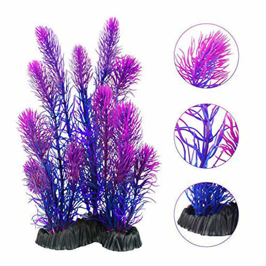 GetUSCart MyLifeUNIT Artificial Aquarium Plants Plastic Fish Tank