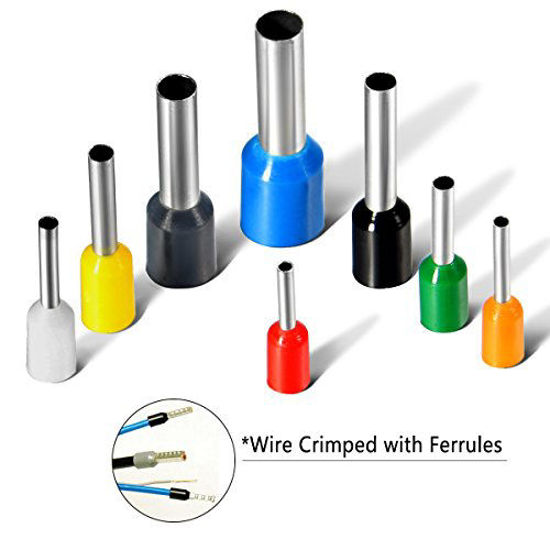 Sopoby Ferrule Crimping Tool with 800pcs Wire Ferrule Terminals Kit Insulated... 