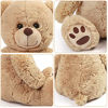 Picture of 12 inch Brown Teddy Bear Stuffed Animal, Cute Plush Teddy Bear Toy, Gift for Kids, Toddlers, Boys and Girls
