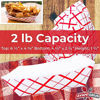 Picture of Heavy Duty, Grease Resistant 2 Lb Paper Food Trays 100 Pack. Recyclable, Coated Paperboard Basket Ideal for Festival, Carnival and Concession Stand Treats Like Fries, Ice Cream and Chicken Tenders