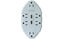 Picture of XTREME 6 Outlet Wall TAP W Dual USB Port