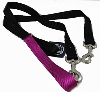 Picture of 2 Hounds Design Freedom No Pull 1 Inch Training Leash ONLY Works with No Pull Harnesses Raspberry