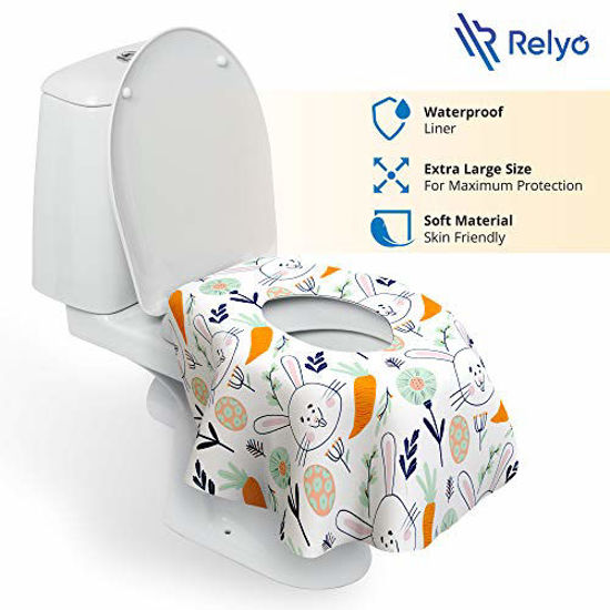 GetUSCart- Toilet Seat Covers Disposable - 20 Pack - Waterproof, Ideal ...