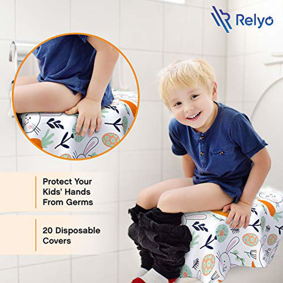 GetUSCart- Toilet Seat Covers Disposable - 20 Pack - Waterproof, Ideal ...