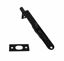 Picture of QCAA Solid Brass Flush Bolt, 6" or 7", Solid Brass (1pack(Round), Matte Black(6"))
