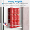 Picture of Magnetic Spice Rack, THIPOTEN Strong Magnetic Shelf with 2 Removable Hooks, Perfect Space Saver for Small Kitchen/Apartment, Awesome Metal Cabinet for Holding Spices, Jars, Salt, Beverage(White)
