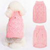 Picture of Mihachi Dog Sweater - Winter Coat Apparel Classic Cable Knit Clothes for Cold Weather
