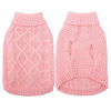 Picture of Mihachi Dog Sweater - Winter Coat Apparel Classic Cable Knit Clothes for Cold Weather