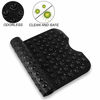 Picture of YINENN Bath Tub Shower Mat 40 x 16 Inch Non-Slip and Extra Large, Bathtub Mat with Suction Cups, Machine Washable Bathroom Mats with Drain Holes, Black