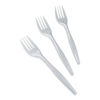 Picture of 600 Pack White Disposable Plastic Forks - Practical Cutlery for Parties, Lunches, Picnics, and Long Trips - BPA-Free - Safe for Kids - Great for Meals, Desserts, or Appetizers