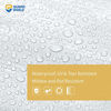 Picture of GUARD SHIELD Tarp 9x15 Feet White Multi Purpose Waterproof Poly Tarp Cover 5mil