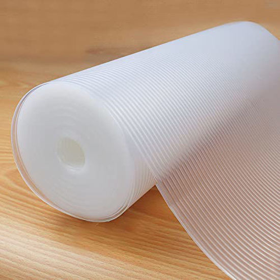 Picture of Shelf Liner, Non-Slip Cabinet Liner, Washable Oil-Proof for Kitchen Cabinet, Shelves, Refrigerator, Storage, Desks, 12 Inches x 10 FT, Non Adhesive Drawers Liner (12 Inches x 10 FT)