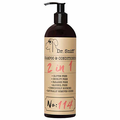 Picture of 2-in-1 Dog Shampoo & Conditioner by Dr. Sniff | Fresh Pup Scent | Cruelty-Free, Paraben-Free, & SLS-Free | 16 oz.