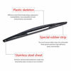 Picture of OTUAYAUTO Rear Windshield Wiper Blades - 2 Pieces of 16" Car Back Window Wiper - Replacement for Honda Odyssey 2005-2018, Subaru Impreza 2004-2014, Subaru Forester 2004-2005