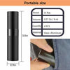 Picture of Lil Ray 8ml Portable Mini Perfume Atomizer(4 PCS)Refilable Empty Small Spray Bottle for Travel, Twist Tpye Pocket Cologne Sprayer (Matte Black)