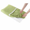 Picture of Baby Changing Pad Cover, Super Soft Minky Dot Diaper Changing Table Covers for Baby Girls and Boys, Ultra Comfortable, Safe for Babies, Fit 32"/34'' x 16" Pad (Sage)