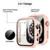 Picture of 10 Pack Case for Apple Watch Series 3/2/1 38mm with Tempered Glass Screen Protector, BHARVEST High Definition Scratch Resistant Hard PC Bumper Cover for Apple Watch Accessories (10 Colors, 38mm)