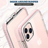 Picture of MATEPROX iPhone 11 Pro Case Clear Thin Slim Crystal Transparent Cover Shockproof Bumper Case for iPhone 11 Pro 5.8Pink