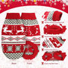 Picture of HYLYUN Cat Christmas Sweater 2 Packs - Puppy Christmas Sweater Pet Reindeer Snowflake Sweaters for Kittys and Small Dogs XL