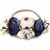Picture of Baby Girl Floral Headbands Set - 3pcs Flower Crown Newborn Toddler Hair Accessories by mligril1-6 years old