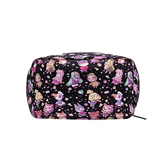 Picture of Cosmetic Bag Portable and Suitable for Travel Animal Crossing Pattern Make Up bag with Zipper Pencil Bag Pouch Wallet (Animal Crossing Pattern 004)