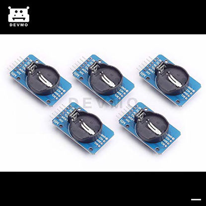 Picture of DEVMO 5pcs DS3231 AT24C32 Clock Module Real Time Clock Module IIC RTC Module Compatible with Ar-duino Without Battery