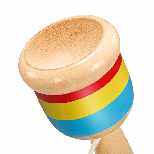GetUSCart- TOODOO 2 Pieces Jacks Game with Ball Paddle Ball with String ...