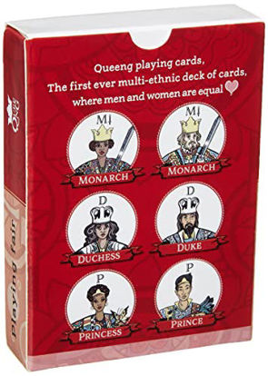 Picture of Queeng Playing Cards 2nd Edition (Standard, Red)