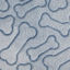 Picture of Bone Dry Embossed Bone Print Pet Blanket, 36x48", Navy