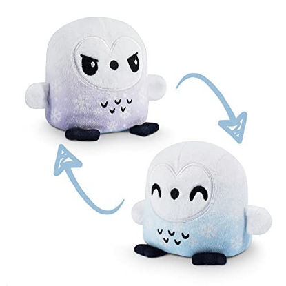 Picture of TeeTurtle | Plushmates | Snowy Owl | The Reversible Plush That Hold Hands!