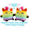 Cat Gray Plushmates Rainbow TeeTurtle Kittencorn The Reversible Plush That Hold Hands! Happy Angry 