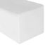 Picture of Lann's Linens - 6' Premium Fitted Tablecloth for 72" x 30" Rectangular Table - Wedding/Banquet/Trade Show - Polyester Cloth Fabric Cover - White