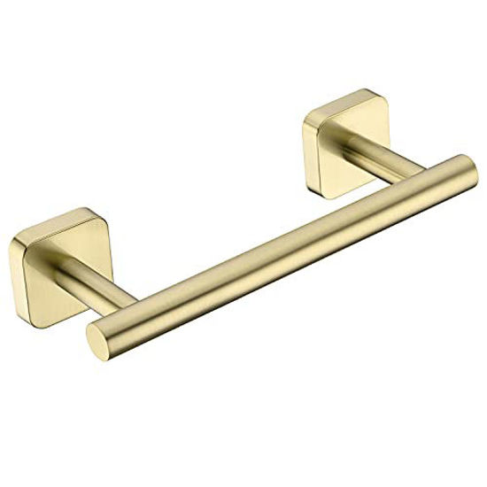 GetUSCart- Bathroom Towel Bar, Brushed Gold Bath Towel Rail in Stainless Steel, 12 Inch, Wall ...