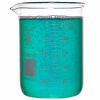 Picture of Beaker, Flask, Cylinder Set, 3.3 Boro. Glass - 3 Pieces - 250ml Beaker, 250ml Flask and 100ml Cylinder, Karter Scientific 214Z2
