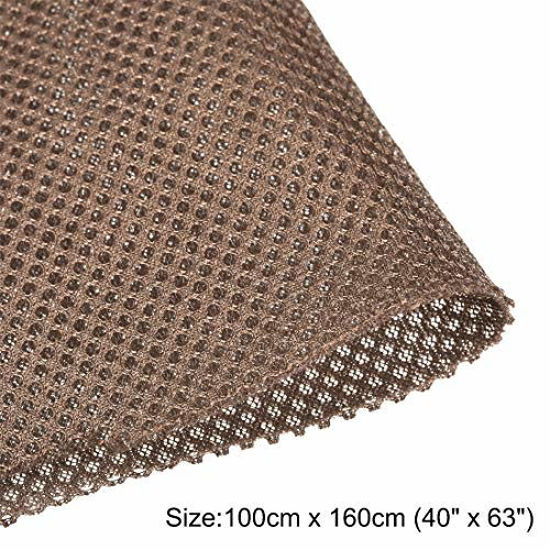 GetUSCart uxcell Dark Khaki Speaker Mesh Grill Cloth (not Cane bing