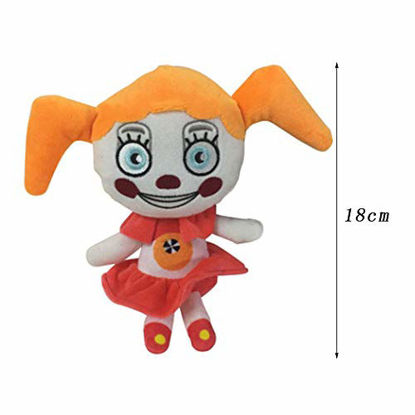 Picture of 5 Nights Freddy plushies,Circus Baby Plush Toy,Stuffed Animal Doll Children's Gifts