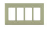 Picture of Leviton REWP4-PS Renu Four-Gang Screwless Snap-On Wallplate, Prairie Sage