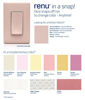 Picture of Leviton REWP4-FP Renu Four-Gang Screwless Snap-On Wallplate, Fresh Pink Lemonade