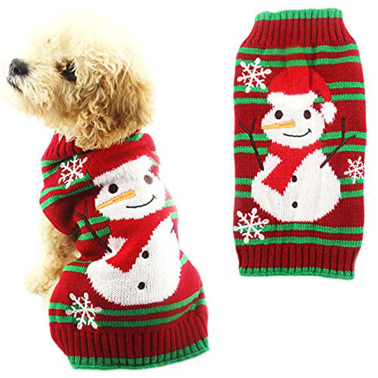 Large dog sales holiday sweaters